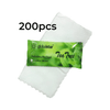 Globalstar Refreshing Wet Towel Tea Tree 200pcs - Premium Tea Tree-Infused Cotton Towels for Ultimate Freshness and Hygiene
