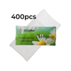 Globalstar 400pcs Chamomile Infused Wet Towels - Hygienic, Soothing, and Perfect for Home & Spa Use