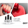 OXY Soak Off Gel Polish 15 - 12ml, Vibrant and Durable UV/LED Finish