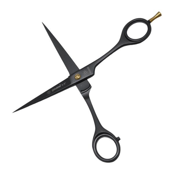 Globalstar Pro Black 6.5: Extended Precision Hair Cutting Scissors
