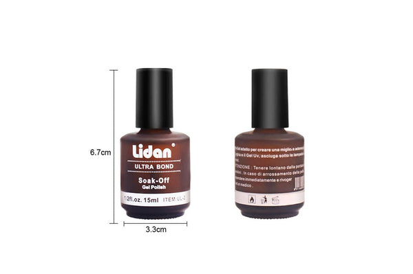 Lidan Ultra Bond Soak-Off Gel Polish 15ml - Unleash Long-Lasting Color Brilliance