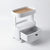 Globalstar Small Rolling Trolley with Drawer - Perfect for Salon and Multiuse Storage