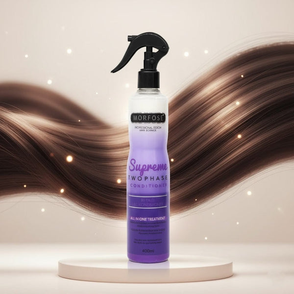 Morfose Supreme 2 Phase Conditioner 400 ml â€“ Leave-In Two-Phase Conditioner for Deep Moisture, Shine & Hair Repair